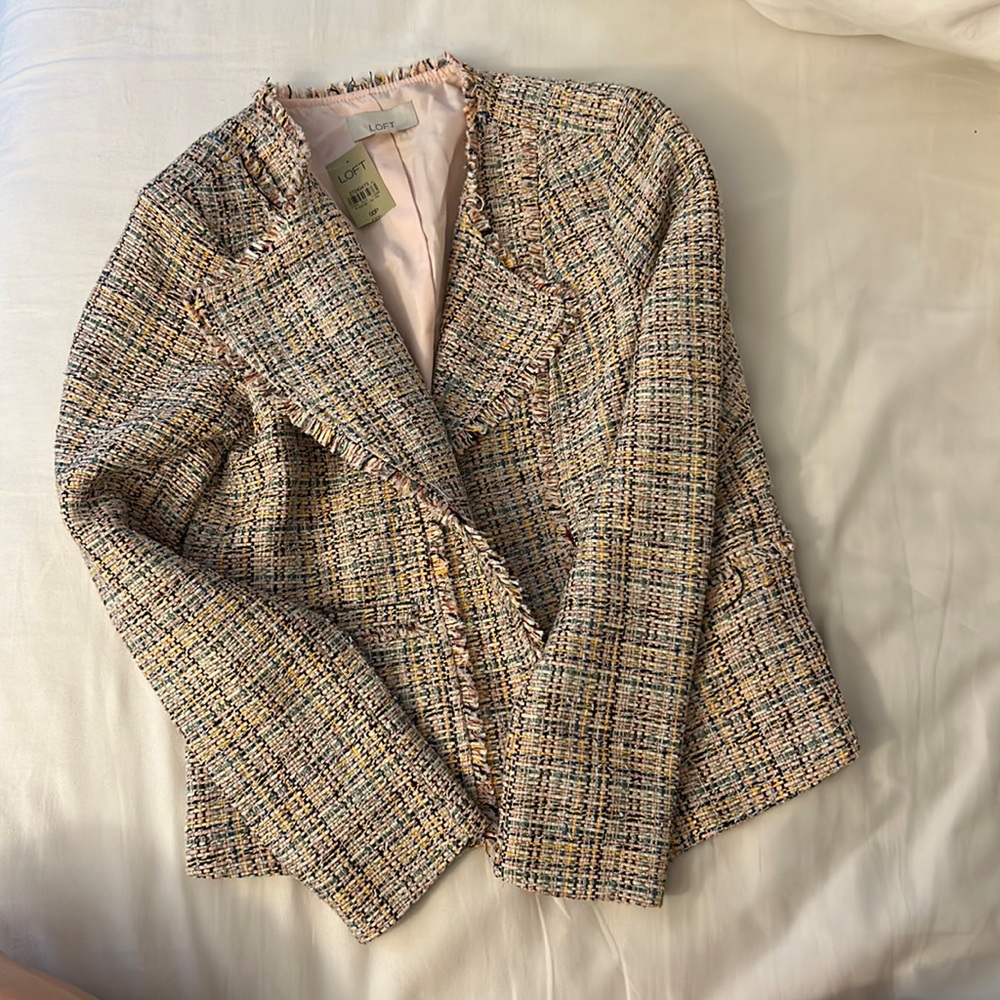 BNWT never worn Loft Tweed jacket *ALL SOLD OUT*